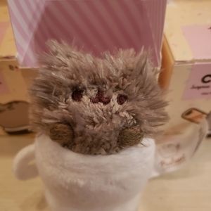 Pusheen Keychain Catfé Keychain Pip Little Brother Coffee Blind Box Mystery Cute